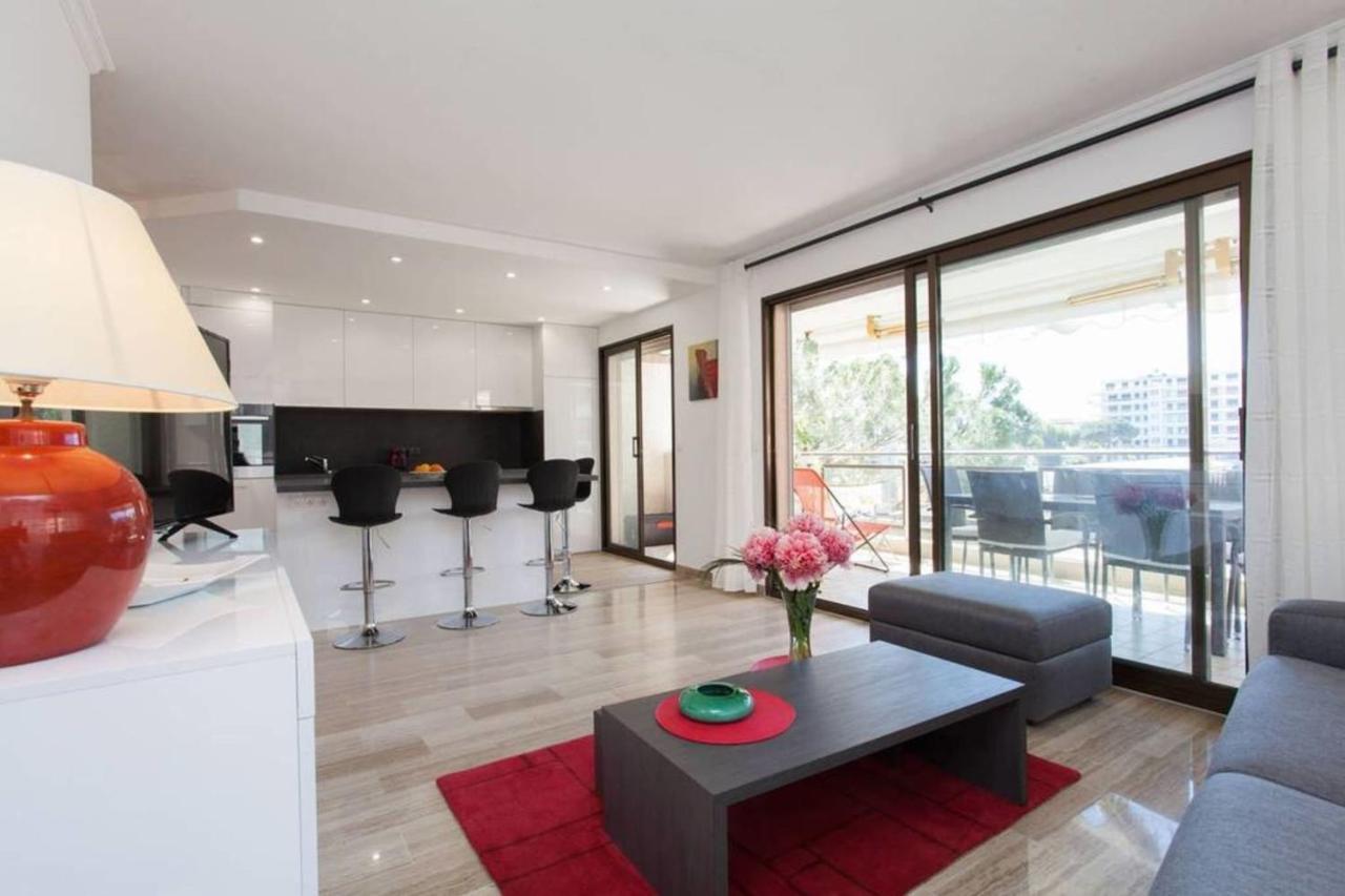 3-Room Apartment With Terrace In Palm Beach Cannes Eksteriør bilde