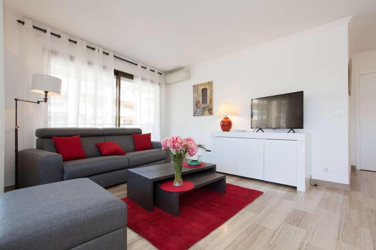 3-Room Apartment With Terrace In Palm Beach Cannes Eksteriør bilde